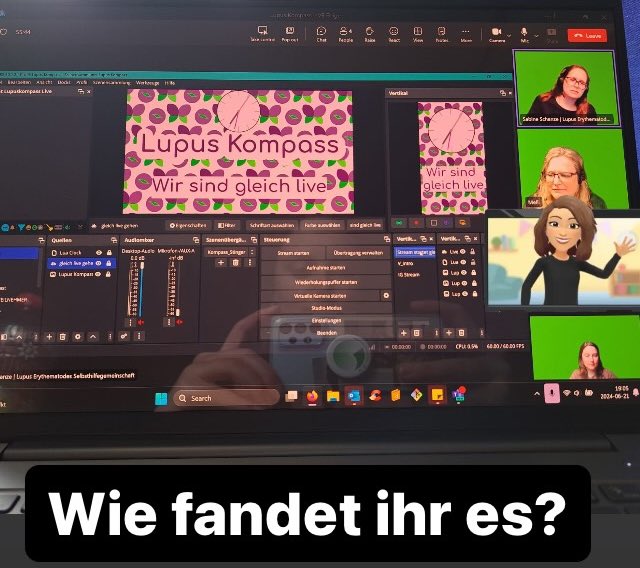 Wir waren live. Es war mal wieder spannend