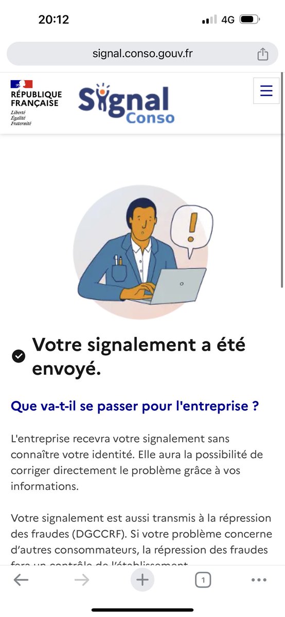 Trtvic's tweet photo. @KrysSocialMedia @dgccrf C’est fait👍 https://t.co/FMChVj6dth