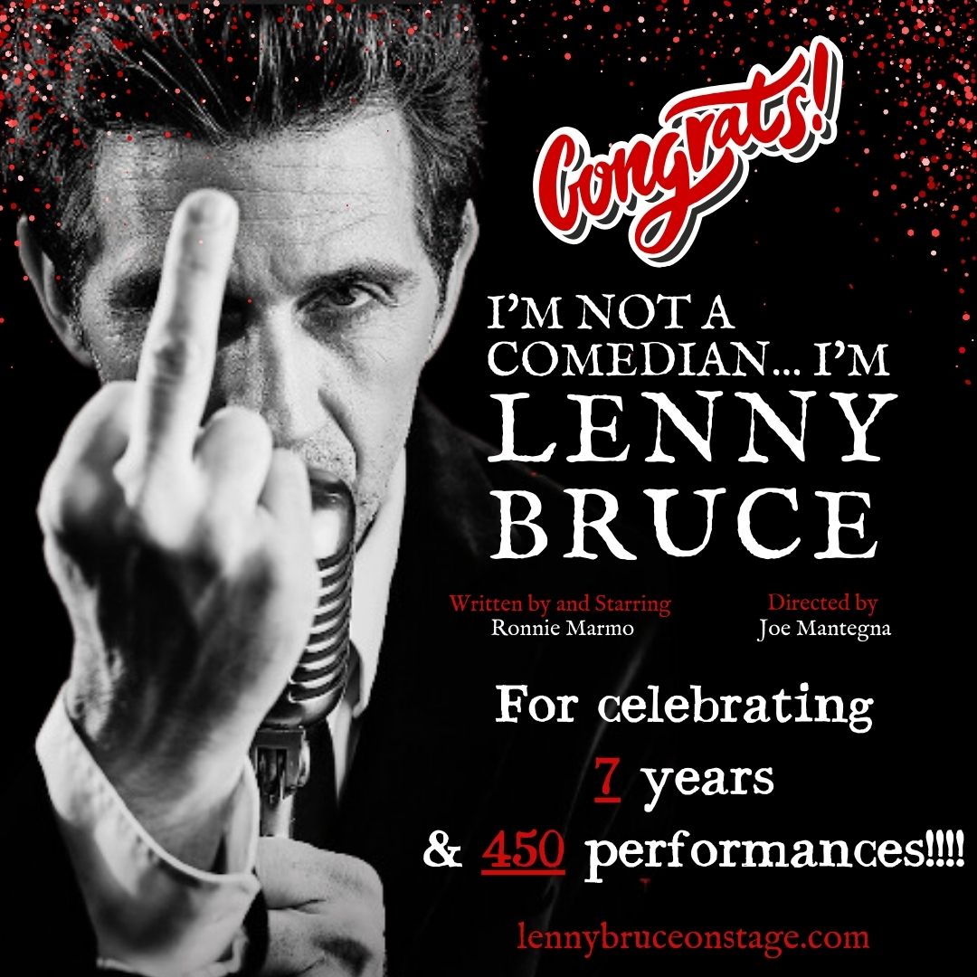 I'm Not A Comedian... I'm Lenny Bruce tweet media