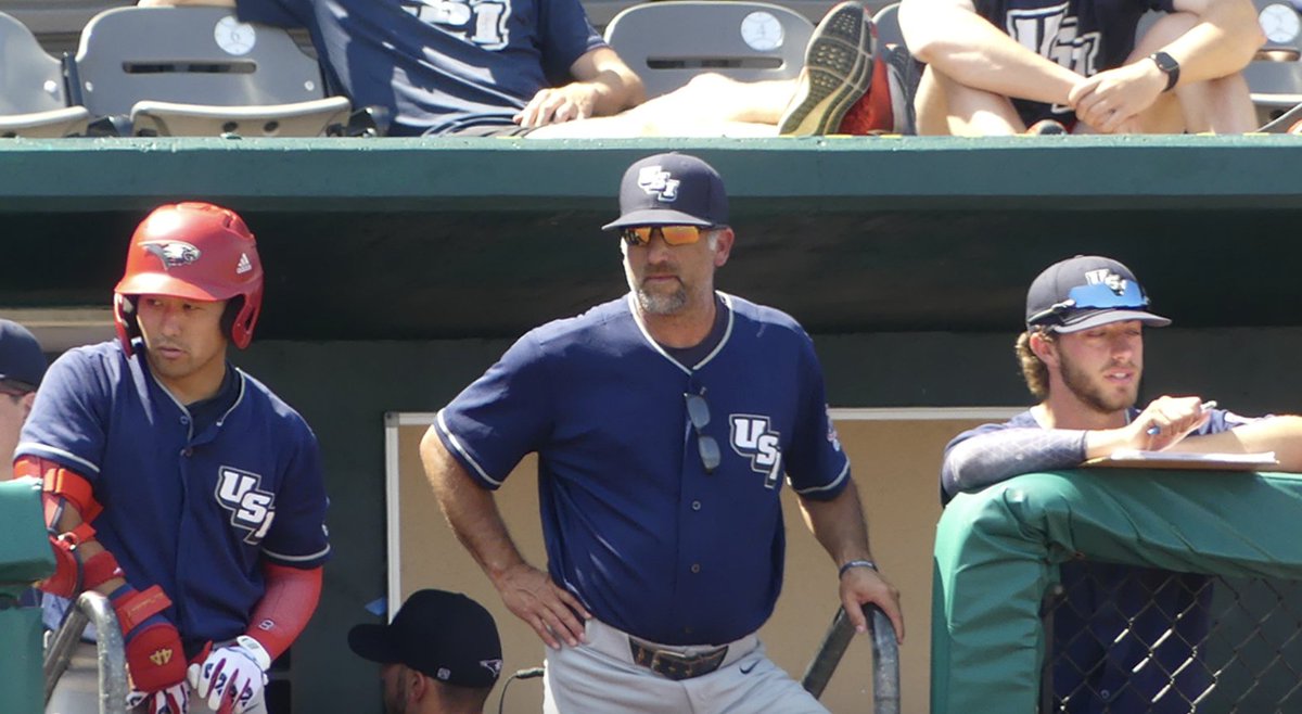 🚨BREAKING: <a href="/IndStBaseball/">Indiana State Baseball</a> is expected to hire Southern Indiana head coach Tracy Archuleta as its replacement for Mitch Hannahs, <a href="/d1baseball/">D1Baseball</a> has learned. Archuleta spent 18 seasons at USI, guiding the program to 2 DII national titles before leading the charge into D1. #Sycamores