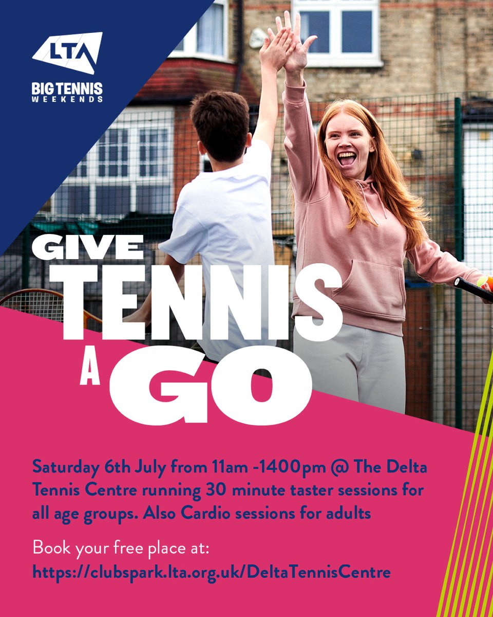 Why not give tennis a go? 🎾

Bring a friend or the family and get booked in now ⤵️

brnw.ch/21wKToK