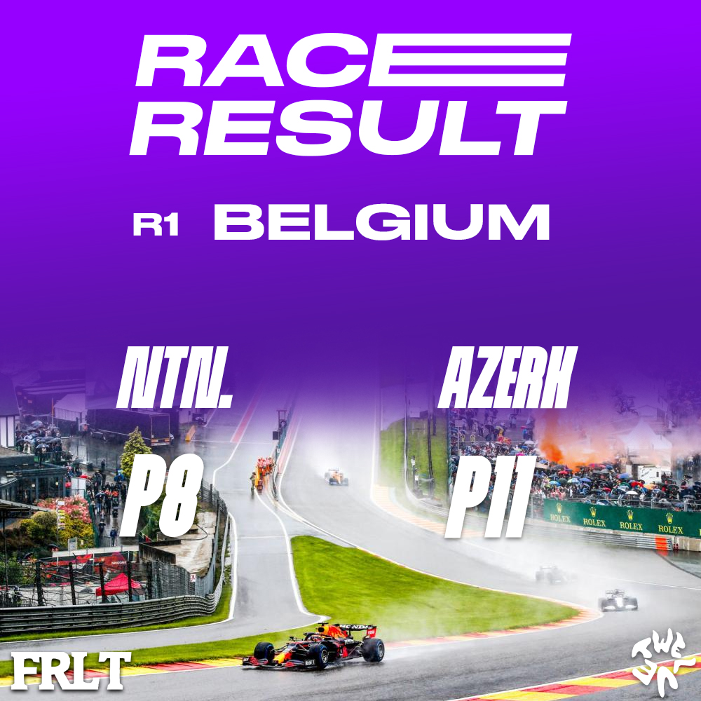 TwelveEU_'s tweet photo. Résultats FRLT 🏎️

@nathan_pou30506 : Ces premiers points sous nos couleurs. 
@Beurk_mk : à la porte des points. 

Prochaine course : 25/06 🇲🇽 https://t.co/FZIQVjmECU