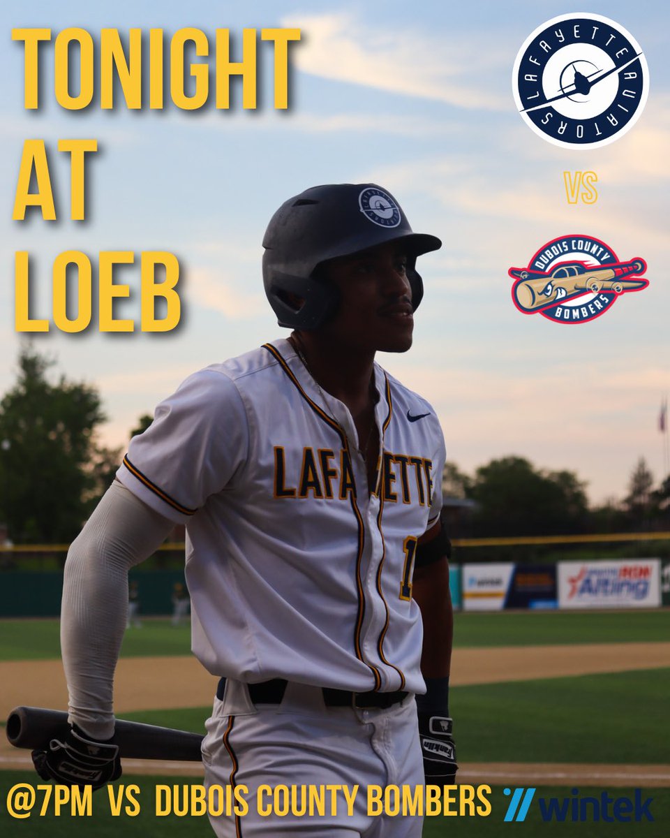 Lafayette_BSB's tweet photo. Tonight! Loeb! 7pm! FLYBOYS!! Brought to you by Wintek. Flyboy Jerseys are $50 in the team store tonight!
#flyboyfriday #takeflight https://t.co/95iM1rebGO
