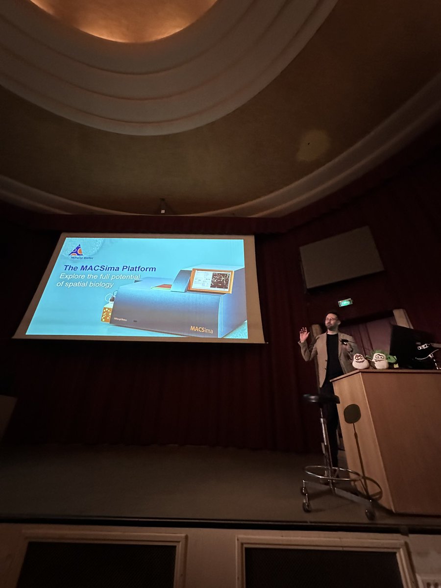 Extremely delighted with the success of this morning's scientific seminar dedicated to spatial biology. Many thanks to Céline Mehats and Alain Chedoral for their outstanding presentations. <a href="/UMS_PLBS/">UAR PLBS</a> <a href="/CognitionLille/">Lille Neuroscience & Cognition</a> <a href="/UFR3S_ULille/">UFR des Sciences de Santé et du Sport (UFR3S)</a> <a href="/AlainChedotal/">Alain Chédotal</a> <a href="/InstitutCochin/">Institut Cochin</a> <a href="/miltenyibiotec/">Miltenyi Biotec</a>