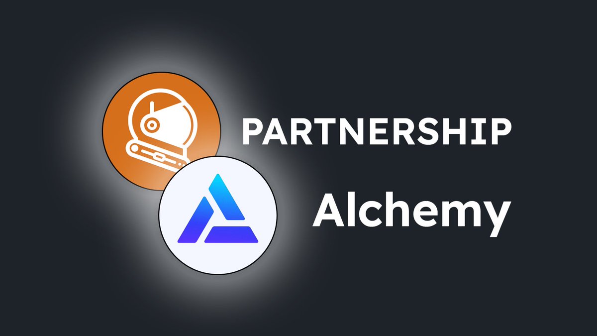 We’re thrilled to announce our partnership with @AlchemyPlatform ! 

By integrating their powerful Node API, $DEXED can now process and analyze massive amounts of transactions every minute. Thanks to Alchemy, we can track live and historical prices of any token across multiple