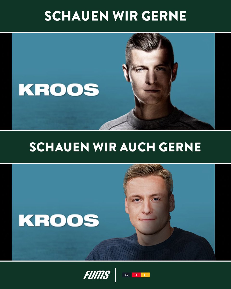 fums_magazin's tweet photo. Ad | Felix Kroos im @RTLSport_de #EMStudio – lieben wir! Täglich mit @koeppenjan oder #Elton – aktuell springt @janawosnitza ein. Immer dabei: Tolle Gäste & manchmal wird auch die eine oder andere Spielszene einfach 1:1 nachgespielt. Grüße gehen raus an Dropkick-Elton! #Euro2024 https://t.co/kpTijgKKkj