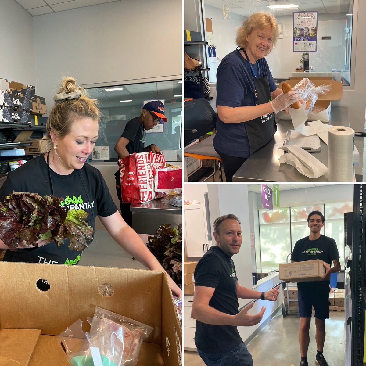 The <a href="/Salempantry/">Salem Pantry </a> is an essential food security provider for one in six #SalemMA households. Today my staff and I spent the morning helping out at the Pantry’s warehouse and Market. Discover more, including how you can volunteer or access their services at thesalempantry.org