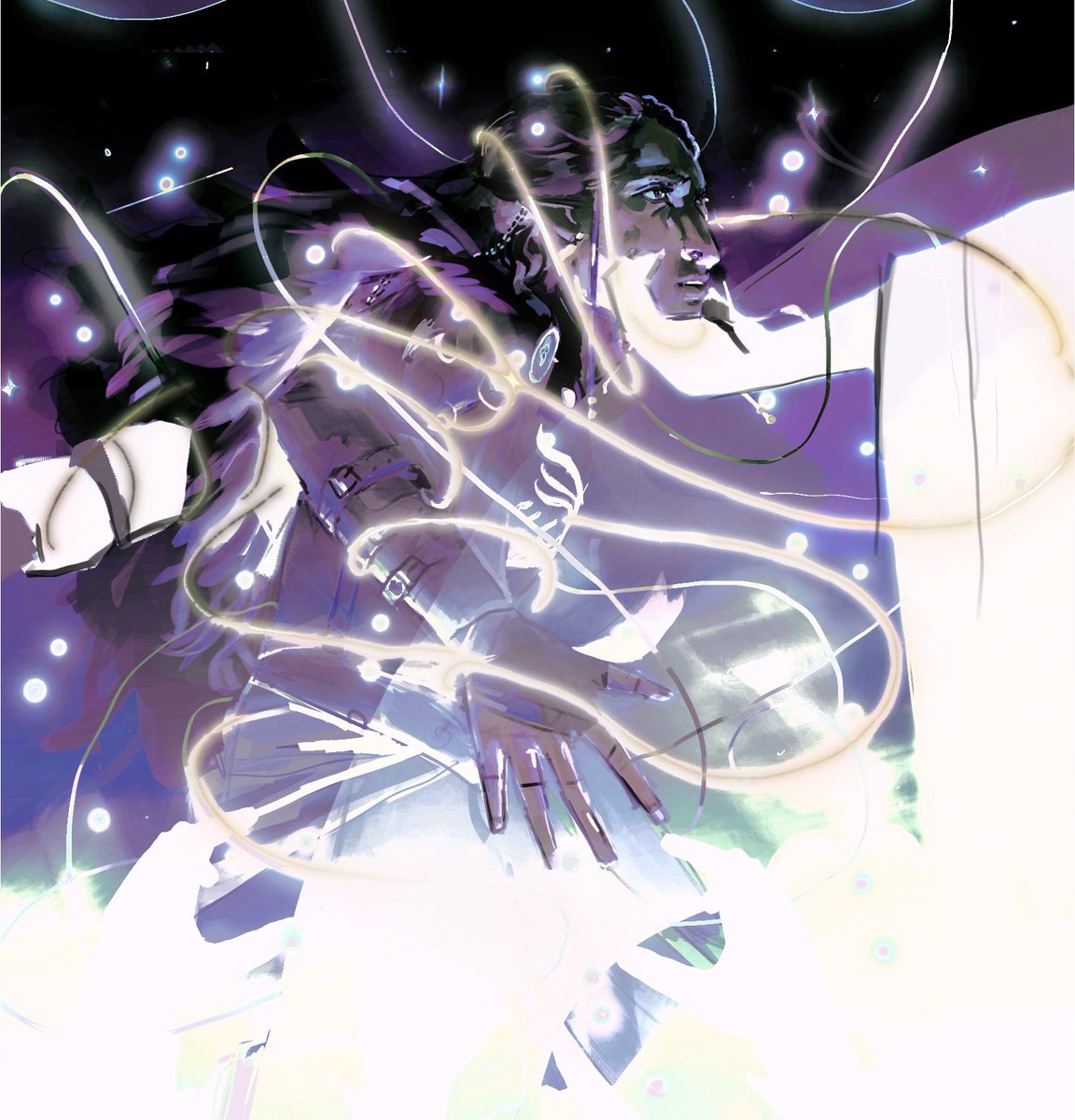 beldowe's tweet image. reposting because it’s still one of my favorite drawings 
-#criticalroleart #lovm #voxmachina