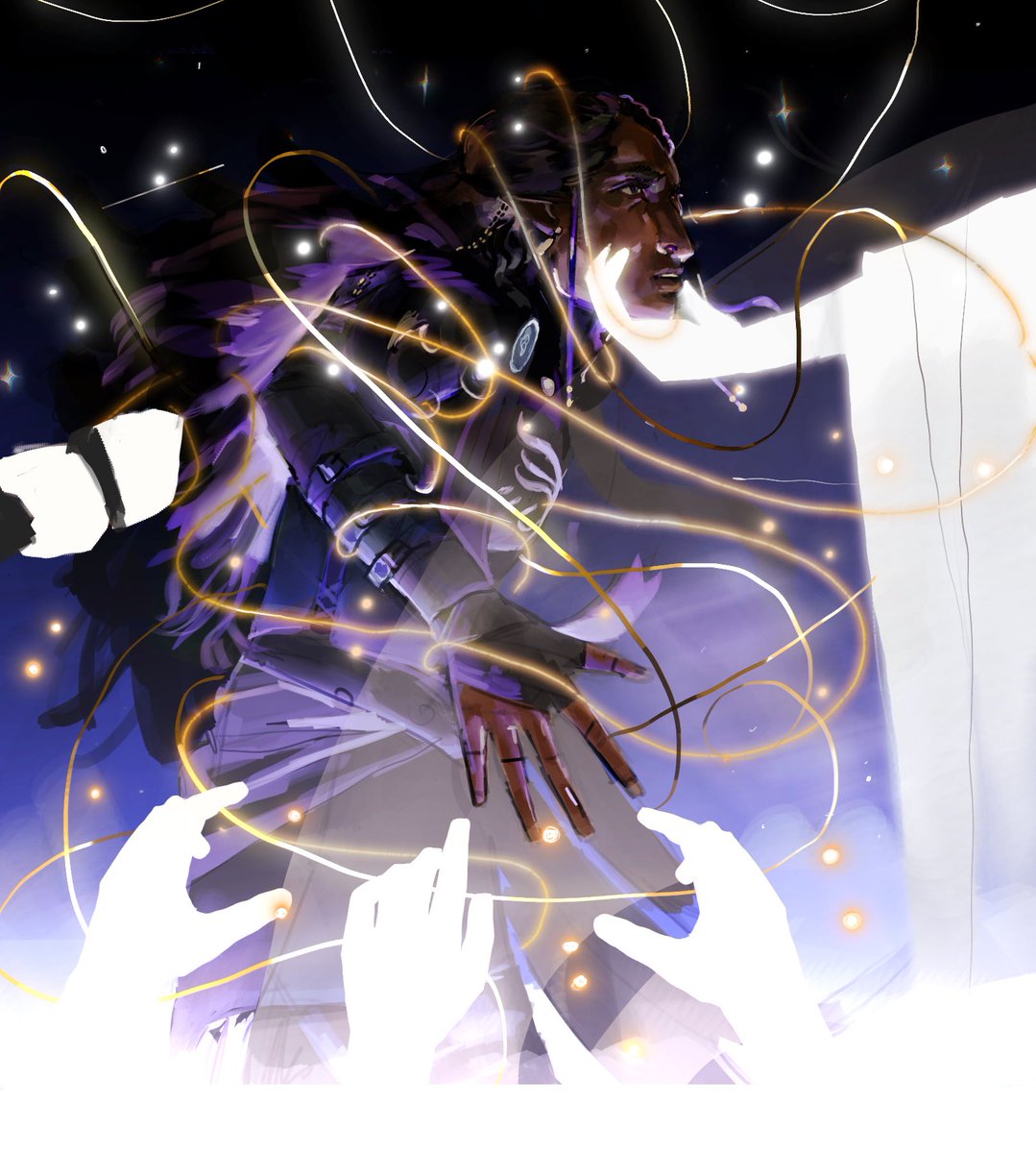 beldowe's tweet image. reposting because it’s still one of my favorite drawings 
-#criticalroleart #lovm #voxmachina