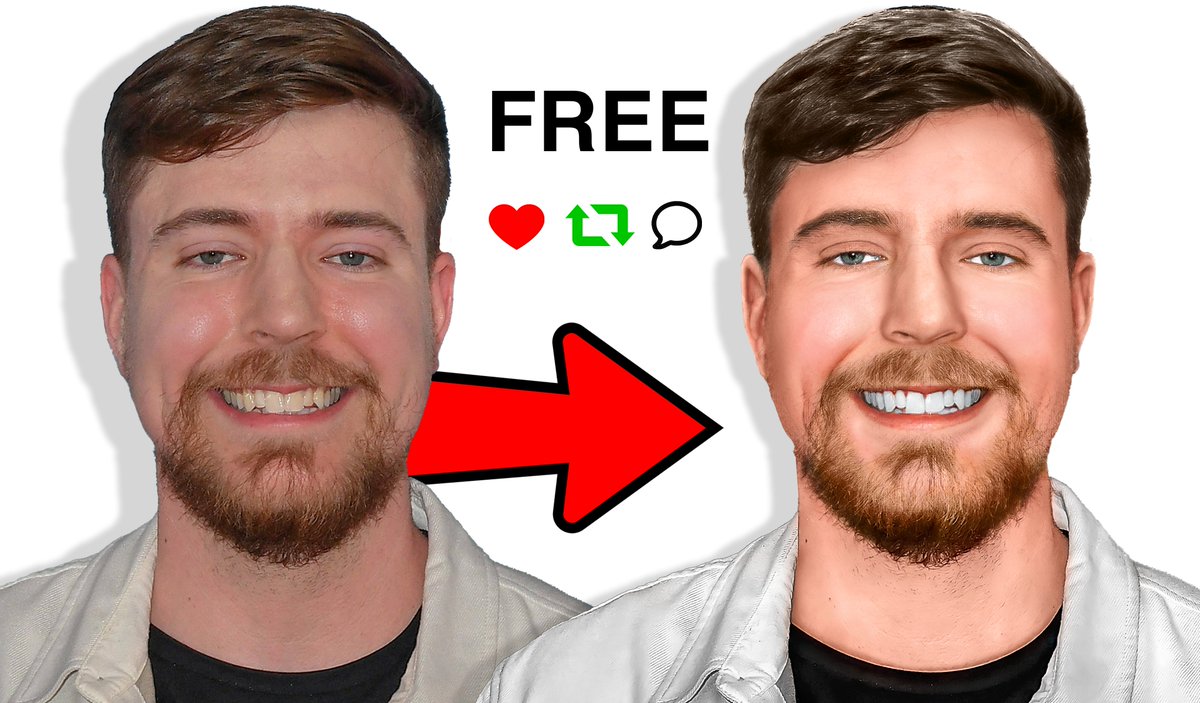 kaendsgn's tweet image. 🌟 THUMBNAIL DESIGNERS !! Get MrBeast Thumbnail Secret for FREE! 🌟

I'm giving away a FREE PSD file with MrBeast face processing! Just follow these steps:

❤️ Like this post
📷 Follow
🔁 Retweet 
💬 Comment "Done"

Boost your thumbnail now!