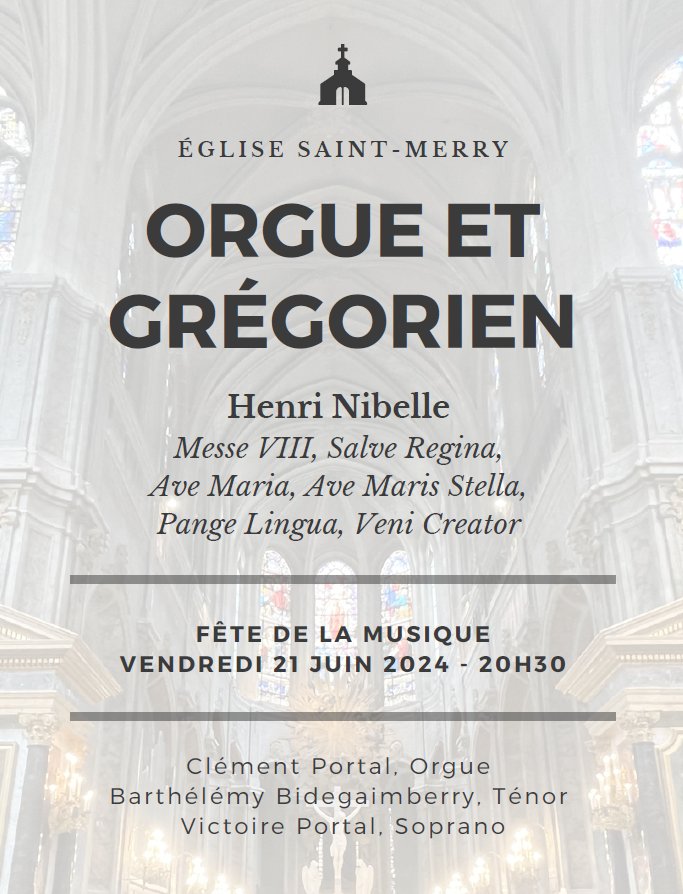 À l'occasion de la #fêtedelamusique, venez écouter l'orgue de #camillesaintsaens <a href="/dioceseparis/">Diocèse de Paris</a> <a href="/journalPND/">Paris Notre-Dame</a> <a href="/radionotredame/">Radio Notre Dame</a> <a href="/PARISMARAIS/">PARISMARAIS ® The Travel Guide to Le Marais</a>