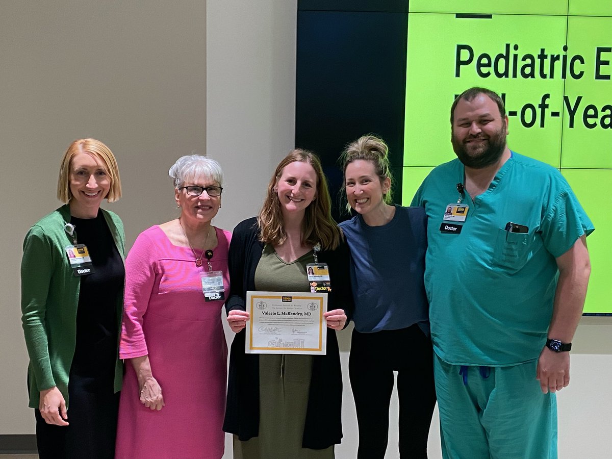 University of Iowa Ped Neph Fellowship (@uiowapedneph) on Twitter photo Our team was honored to present the inaugural Dr. Patrick D. Brophy โBe Better, Do Betterโ award in memory of Pat. Congrats to @uiowapedsres PL2, Dr. Valerie McKendry! ๐๐๐
Cc: <a href="/HarshmanLyndsay/">Lyndsay Harshman</a> <a href="/Nester1Carla/">Carla Nester</a> <a href="/amyelstrong/">Amy Strong</a> <a href="/KyleMerrillMD/">Kyle Merrill, MD, MS</a> <a href="/UIowaPeds/">UI Stead Family Department of Pediatrics</a> Our team was honored to present the inaugural Dr. Patrick D. Brophy โBe Better, Do Betterโ award in memory of Pat. Congrats to @uiowapedsres PL2, Dr. Valerie McKendry! ๐๐๐
Cc: <a href="/HarshmanLyndsay/">Lyndsay Harshman</a> <a href="/Nester1Carla/">Carla Nester</a> <a href="/amyelstrong/">Amy Strong</a> <a href="/KyleMerrillMD/">Kyle Merrill, MD, MS</a> <a href="/UIowaPeds/">UI Stead Family Department of Pediatrics</a>