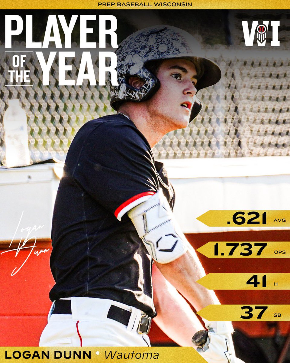 Prep Baseball Wisconsin (@prepbaseballwi) on Twitter photo ππππ ππ«ππ© πππ¬ππππ₯π₯ ππ’π¬ππ¨π§π¬π’π§ ππ₯ππ²ππ« π¨π ππ‘π ππππ« π
OF/LHP Logan Dunn (Wautoma, 2024; @MSUBearBaseball commit) is the Prep Baseball Wisconsin Player of the Year after an elite senior season for the Hornets.π₯
ποΈ: loom.ly/Vhoso4I ππππ ππ«ππ© πππ¬ππππ₯π₯ ππ’π¬ππ¨π§π¬π’π§ ππ₯ππ²ππ« π¨π ππ‘π ππππ« π
OF/LHP Logan Dunn (Wautoma, 2024; @MSUBearBaseball commit) is the Prep Baseball Wisconsin Player of the Year after an elite senior season for the Hornets.π₯
ποΈ: loom.ly/Vhoso4I