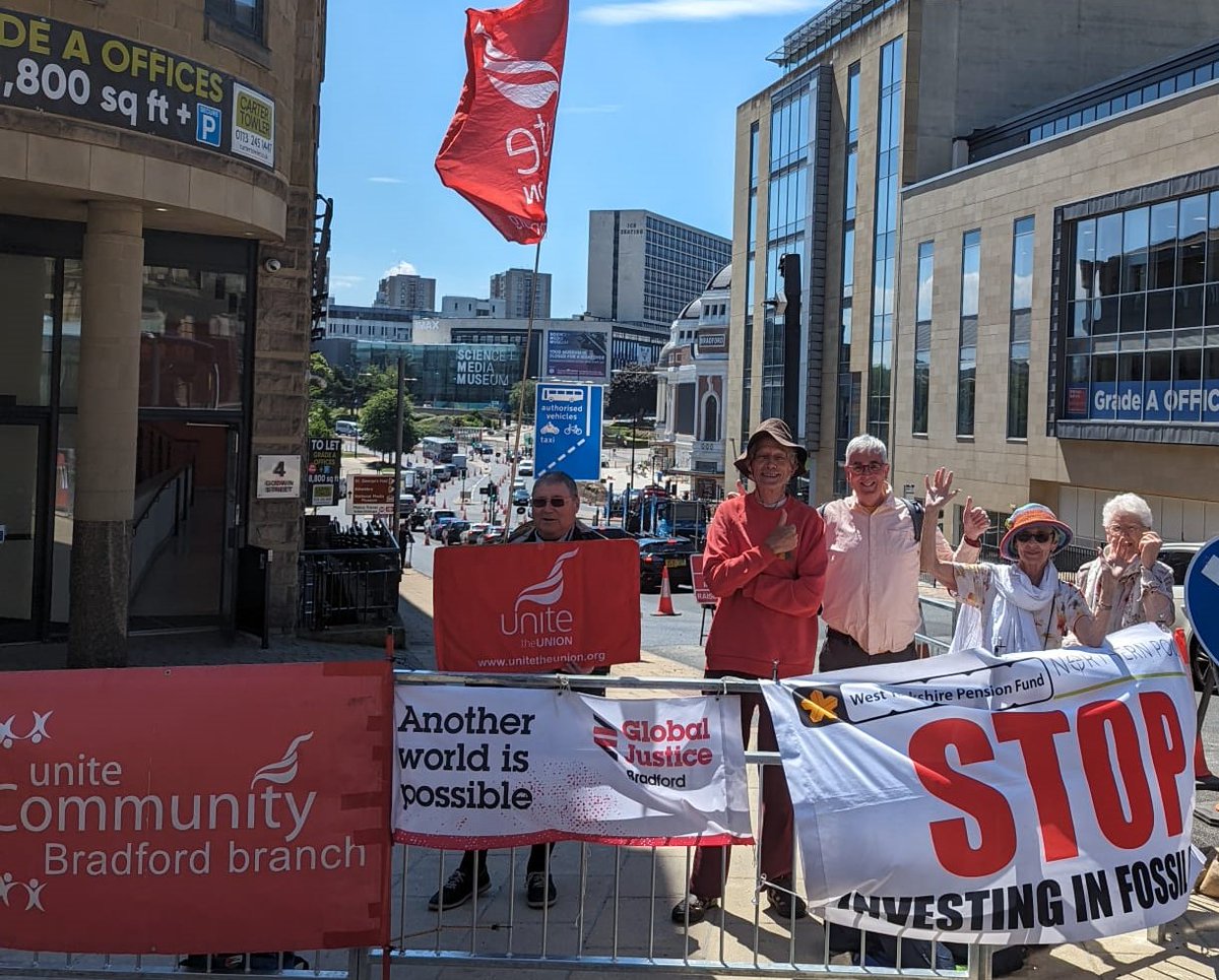 Fossil Free WYPF tweet media