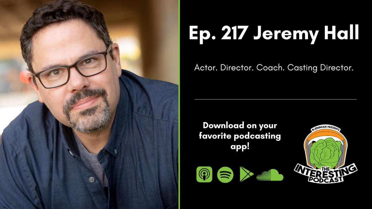 PodOfInterest's tweet image. NEW PODCAST! This episode is with the incredible @JeremyHall_Twit! We talk about him growing up playing guitar, starting out as a game tester, moving to NY for a year, directing as a freelancer, his love of teaching actors and MUCH MORE!

Links at brianballance.com/podcast