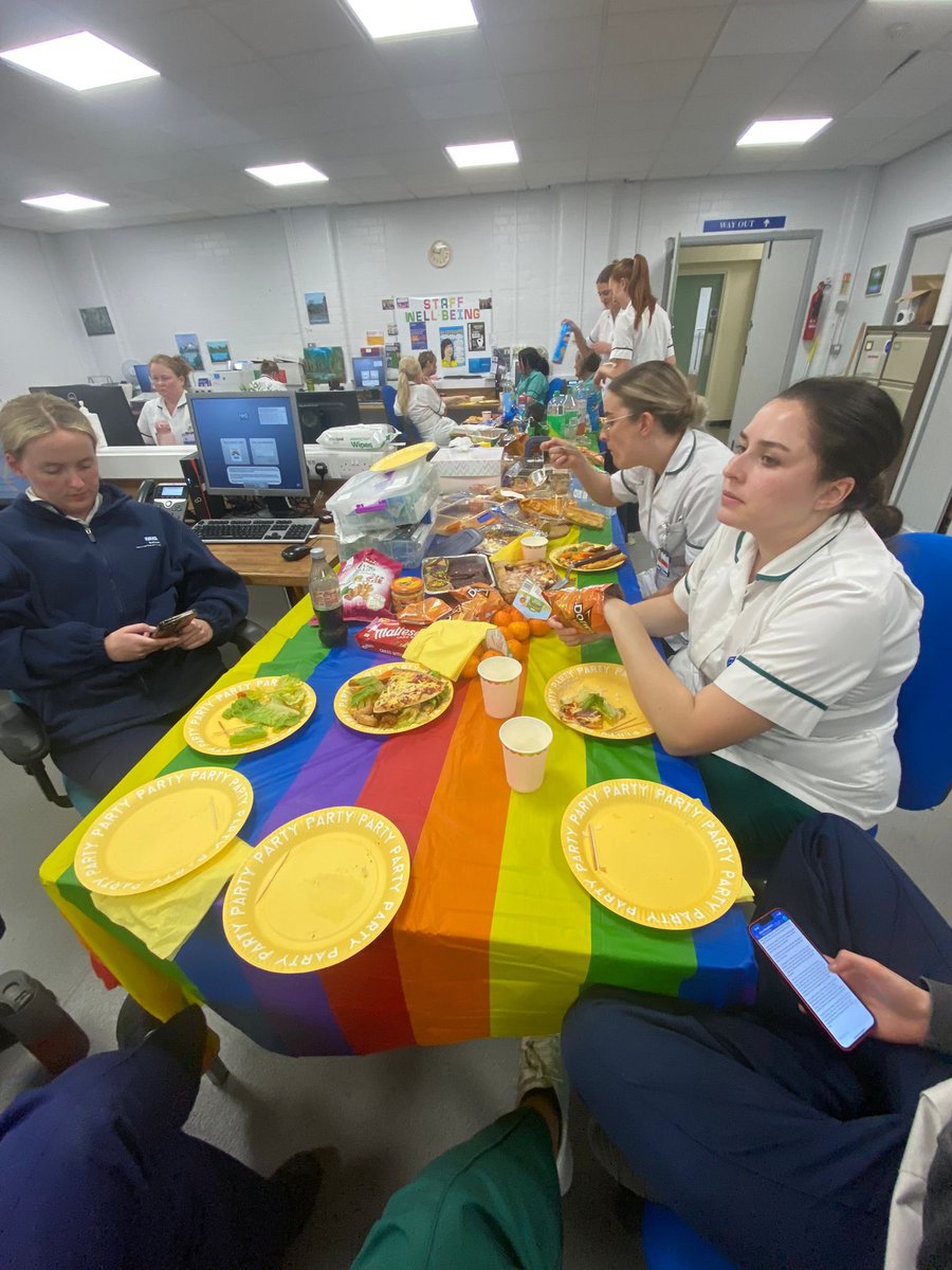 Celebrating pride month in the office with a Buffett lunch.
Thank you to Sherrie for the amazing cake! 🍰