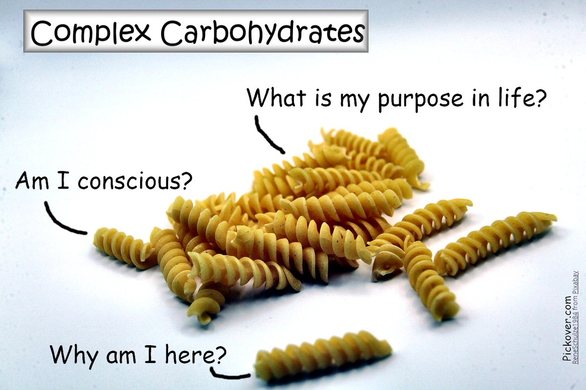 This joke is titled "Complex Carbohydrates."