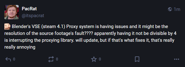 itspacrat's tweet photo. Trying to get back into clearing my footage backlog. 
details: https://t.co/GQXSCB9erl https://t.co/h8f9s8LrMX
