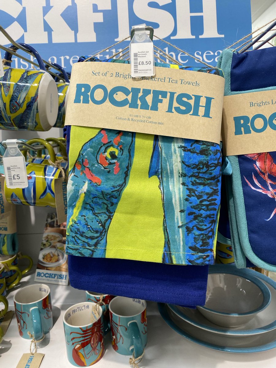 I’ve been in Dunelm’s. So many tea towels. Such joy!