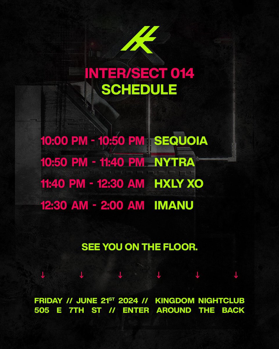 AUSTIN TEXAS TONIGHT @ KINGDOM

<a href="/intersectdnb/">INTER/SECT</a>