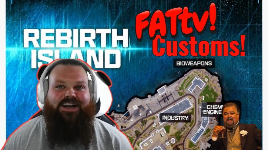 Premium__Panda's tweet photo. Tonight 7pm ct! Swing by any Stream Twitch, YT or TikTok for the code. Let's have a good stream! #FATtv #CoD #Customs #CoDCustoms #Rebirthisland #gaming #TikTok #twitch #youtube https://t.co/3IpgmHSMMF