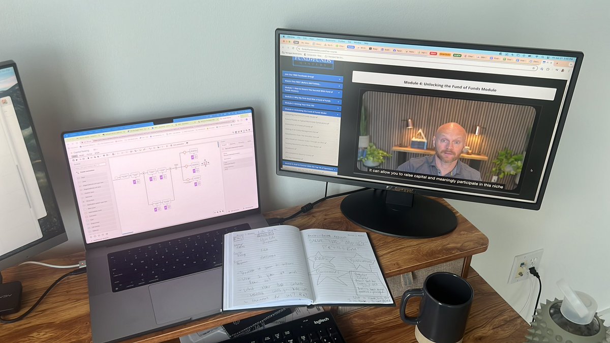 401kRiches's tweet image. Not too shabby for a Friday!
Sharpening my #ProcessDesign skills by taking the free fund of funds capital raising course by #HunterThompson and creating #BPMN models for automation and my reference later
🐀🚀
#FundOfFunds #InvestmentArchitecture