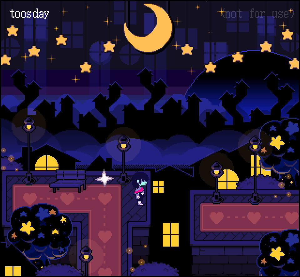 deltarune chapter 3 field concept