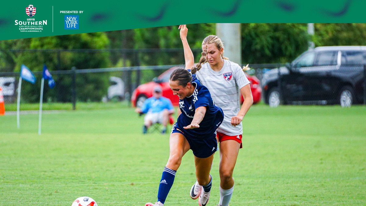 USYouthSoccer's tweet photo. A solid first day of group play at 𝙎𝙤𝙪𝙩𝙝𝙚𝙧𝙣 𝙍𝙚𝙜𝙞𝙤𝙣𝙖𝙡 𝘾𝙝𝙖𝙢𝙥𝙞𝙤𝙣𝙨𝙝𝙞𝙥𝙨! Can't wait to see all the teams continue to put in work tomorrow. 💪⁠🤩

⁠Find your 📸 » https://t.co/sNRbyTS4vv ⁠⁠⁠⁠
#FORitALL #ROADtoFL #USYS #WeAreYouthSoccer https://t.co/SKMiaKSSAp