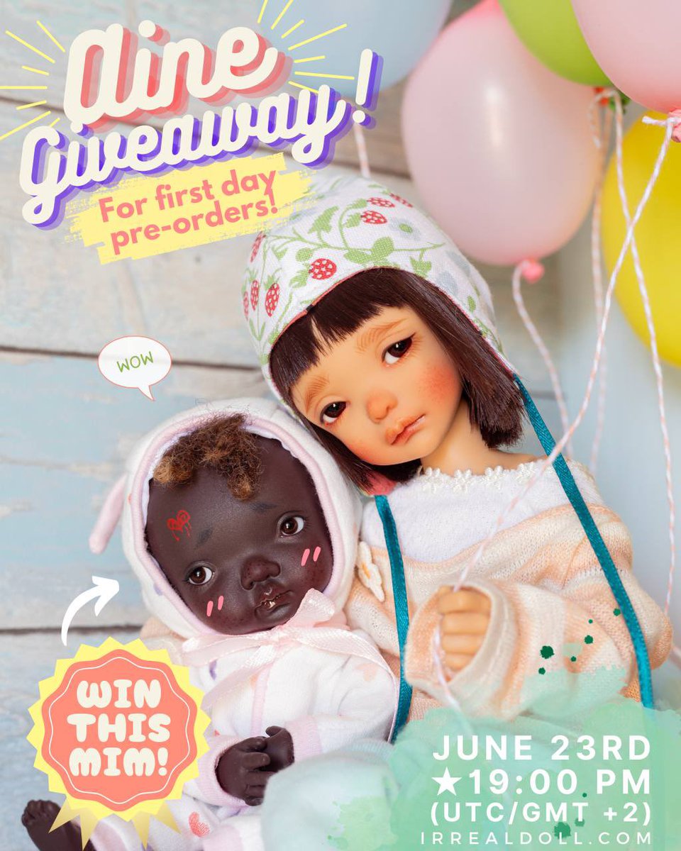 Enter our giveaway for a chance to win a Mocha Mim doll!

More details here

irrealdoll.com/2024/06/21/be-…