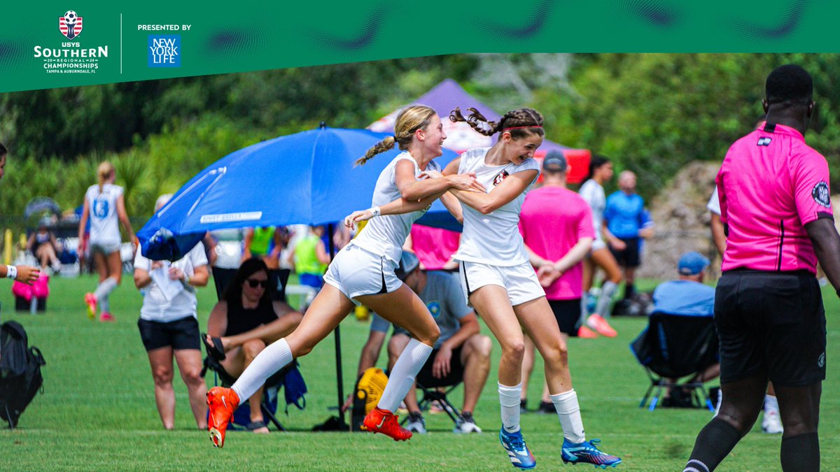 USYouthSoccer's tweet photo. A solid first day of group play at 𝙎𝙤𝙪𝙩𝙝𝙚𝙧𝙣 𝙍𝙚𝙜𝙞𝙤𝙣𝙖𝙡 𝘾𝙝𝙖𝙢𝙥𝙞𝙤𝙣𝙨𝙝𝙞𝙥𝙨! Can't wait to see all the teams continue to put in work tomorrow. 💪⁠🤩

⁠Find your 📸 » https://t.co/sNRbyTS4vv ⁠⁠⁠⁠
#FORitALL #ROADtoFL #USYS #WeAreYouthSoccer https://t.co/SKMiaKSSAp