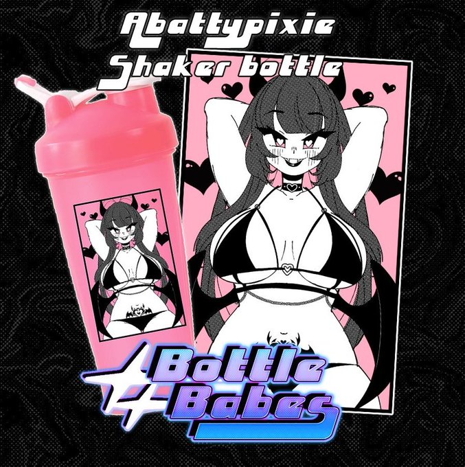 1 pic. Do I make you thirsty? ;3   Go get a limited edition @abattypixie shaker from @BottleBabes_! ♡