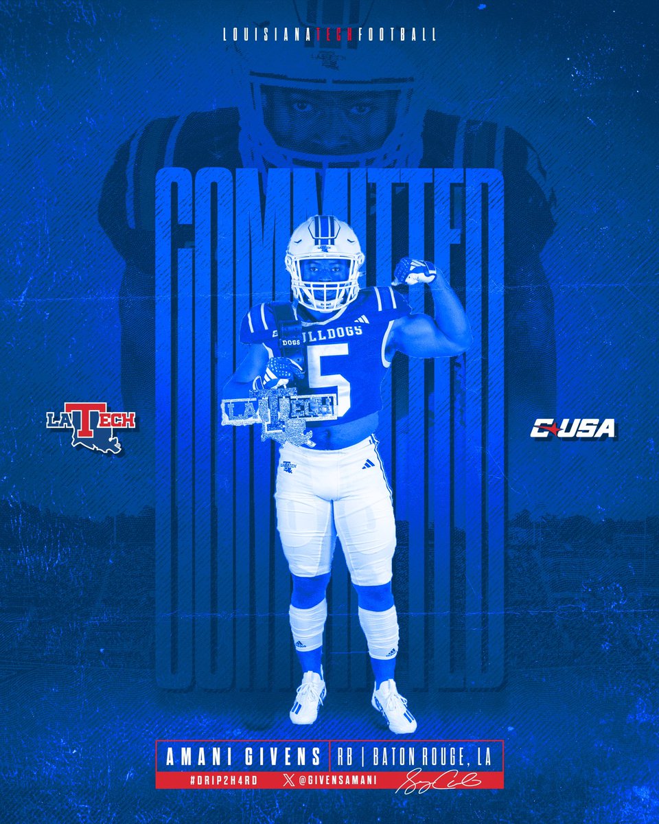 Go Bulldogs, its a blessing to be back home! <a href="/LATechFB/">LA Tech Football 🏈</a> <a href="/SCumbie_LaTech/">Sonny Cumbie</a> <a href="/VealCoach/">Coach Teddy Veal</a> <a href="/Coach__TyE/">Ty Ellison</a> <a href="/FBWarriorsECC/">ECC Football</a> <a href="/TimKaub27/">Tim Kaub</a> #jucoproduct #AGTG
