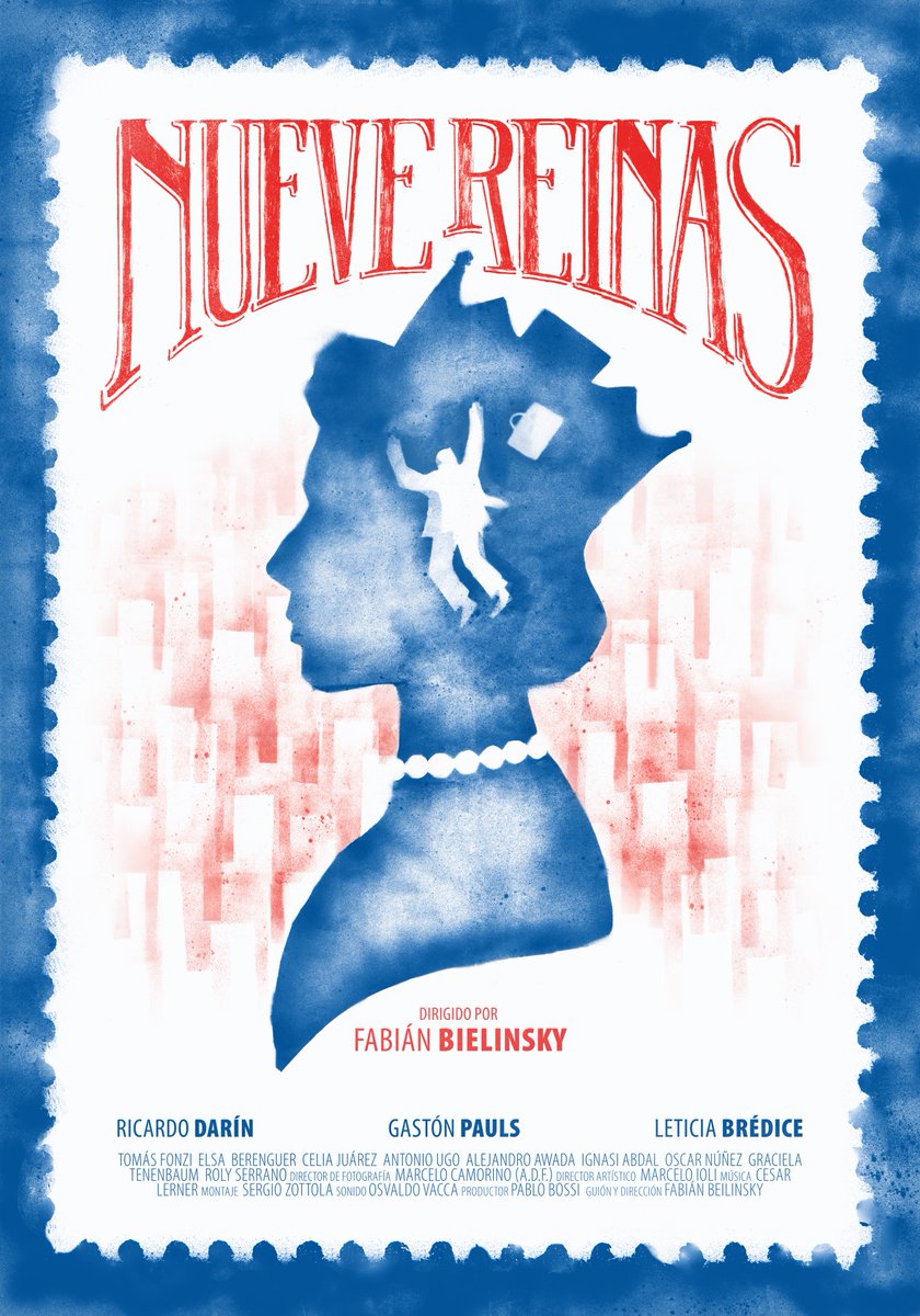 LordKndy's tweet photo. No es un dibujo pero quería compartir el afiche animado que hice para la facu de la pelicula Nueve Reinas!

@BombitaDarin @LeticiaBredice @PaulsGastonOK https://t.co/sqoZh8FGxP