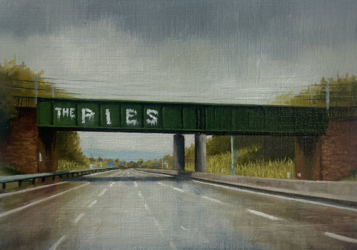 Jen Orpin AMAFA (@jenorpinpainter) on Twitter photo ShhhhโฆThis โLittle Pie Bridgeโ๐ฅงpainting is in a secret charity auction & thereโs a strong possibility I painted itโฆ The auction has begun, bidding has already started๐ฒ๐ต๐๐ปthereโs some lovely stuff on there๐
ebay.co.uk/itm/3354231736โฆ
#painting #m6 #MotorwayArt #secretartist ShhhhโฆThis โLittle Pie Bridgeโ๐ฅงpainting is in a secret charity auction & thereโs a strong possibility I painted itโฆ The auction has begun, bidding has already started๐ฒ๐ต๐๐ปthereโs some lovely stuff on there๐
ebay.co.uk/itm/3354231736โฆ
#painting #m6 #MotorwayArt #secretartist
