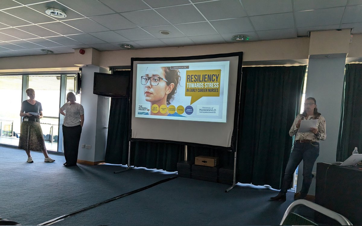 Liz Hather-Reeve (@liz_hather) on Twitter photo Great to present the risk and resiliency to stress in early career nursing research project <a href="/Hud_HHS/">School of Human and Health Sciences</a> <a href="/NutShell_Pro/">The Nutshell Project</a> today <a href="/YHPCCODN/">Y&H Paediatric Critical Care ODN</a> #brewingbrilliance annual conference with <a href="/ClairScaife/">Clair Scaife</a> and <a href="/jenloweeee/">Jen Lowe</a> from <a href="/SheffChildrens/">Sheffield Children's</a>. Great to present the risk and resiliency to stress in early career nursing research project <a href="/Hud_HHS/">School of Human and Health Sciences</a> <a href="/NutShell_Pro/">The Nutshell Project</a> today <a href="/YHPCCODN/">Y&H Paediatric Critical Care ODN</a> #brewingbrilliance annual conference with <a href="/ClairScaife/">Clair Scaife</a> and <a href="/jenloweeee/">Jen Lowe</a> from <a href="/SheffChildrens/">Sheffield Children's</a>.