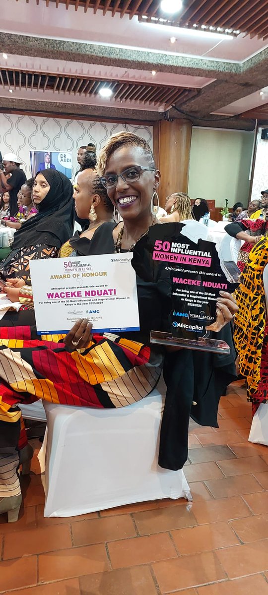cekenduati's tweet image. Here is my award🎉🎉

It has been 15 years of impacting people financially through my company @Centonomy and through my book @_MakingCents_.

I'm truly grateful for the recognition of my efforts.

#MakingCents #Centonomy #WealthCreation