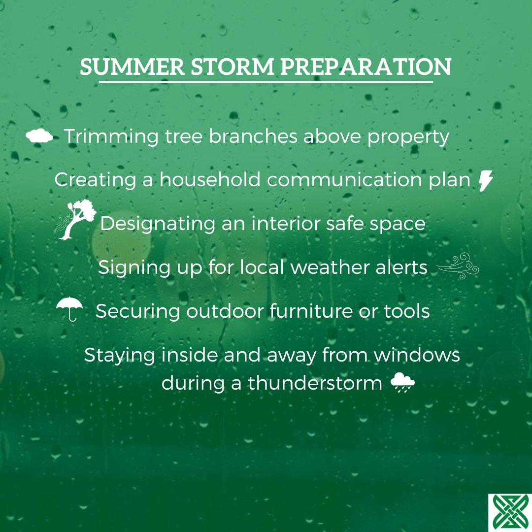 oxford_risk's tweet photo. Summer is officially here, and thunderstorms are right behind! ⛈️ Be ready with these tips to protect yourself and your property. Stay safe and minimize insurance claims this season! ☂️ https://t.co/5VvL9v3yQD