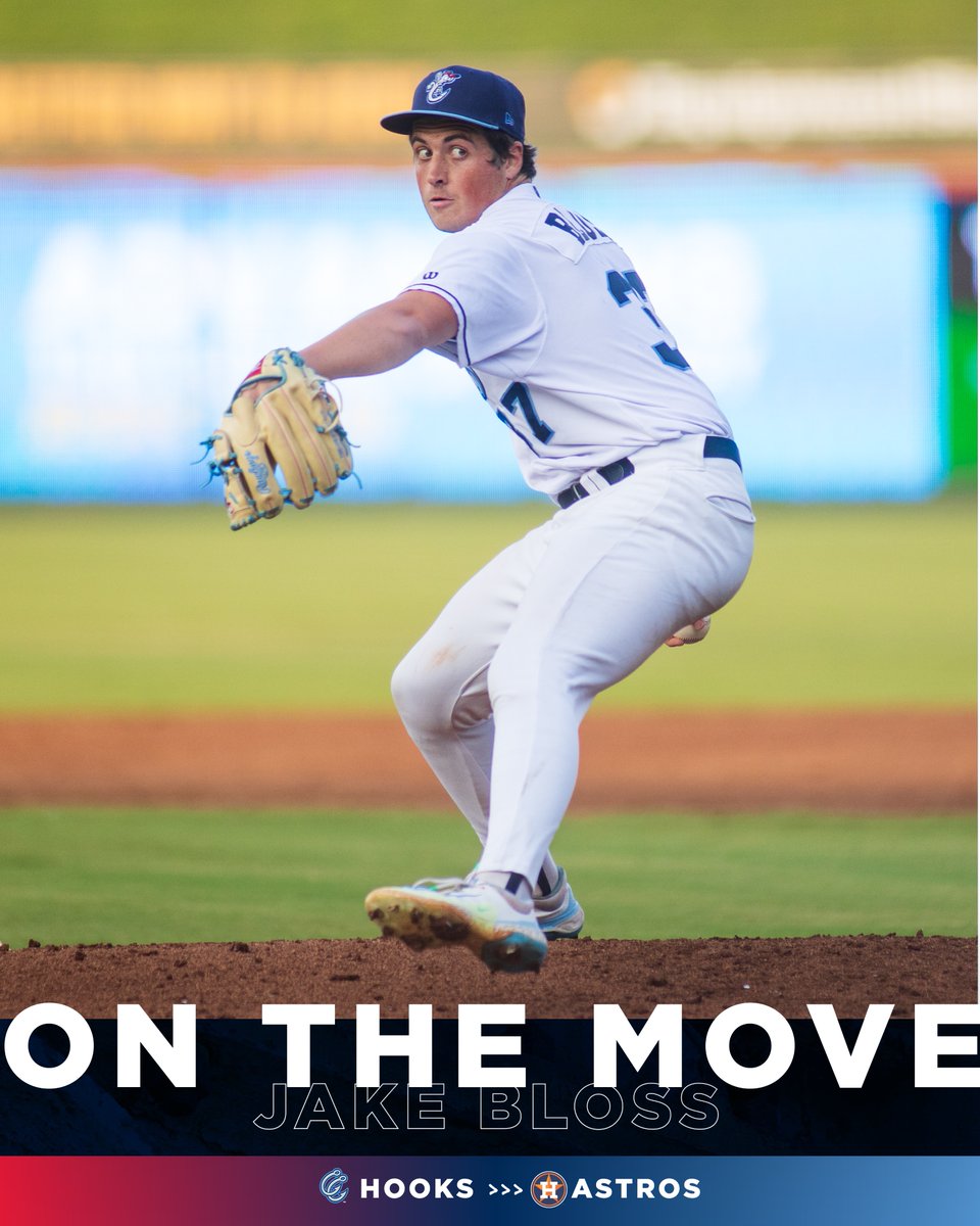 ON THE MOVE:

Jake Bloss from Corpus Christi to the <a href="/astros/">Houston Astros</a> ⭐️