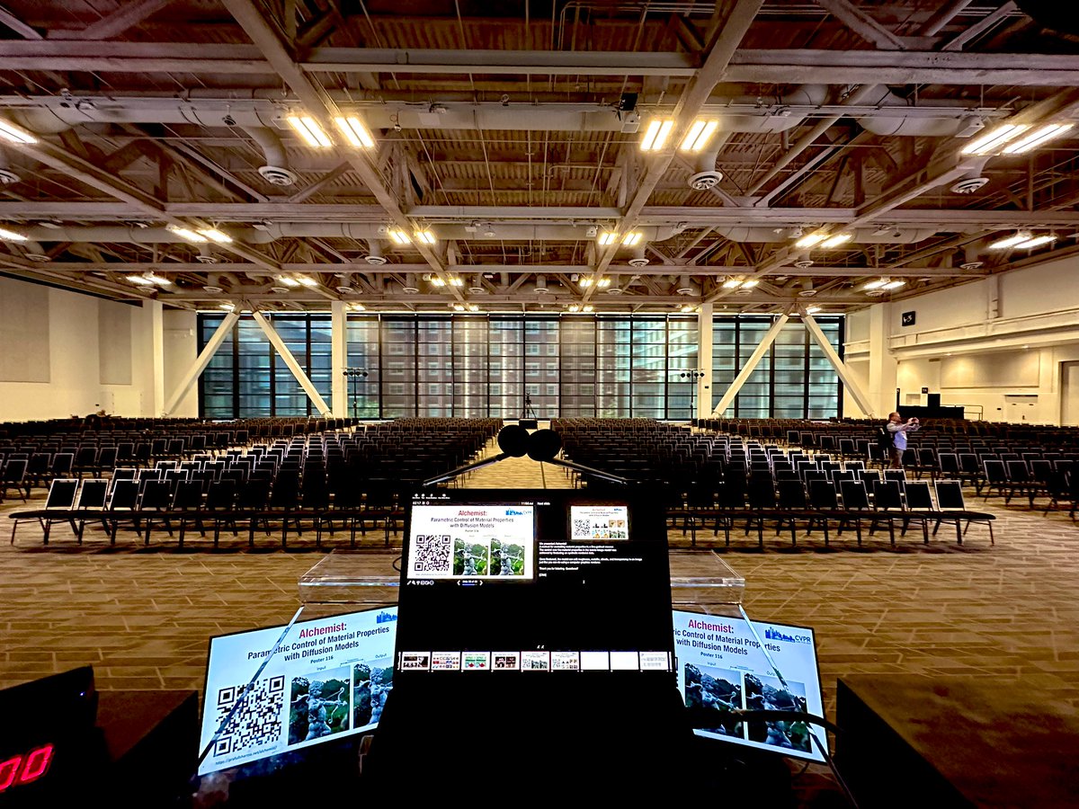 Come hear about our work on controlling material properties using Alchemist at 1 PM <a href="/CVPR/">#CVPR2025</a> in Flex AB. #cvpr2024