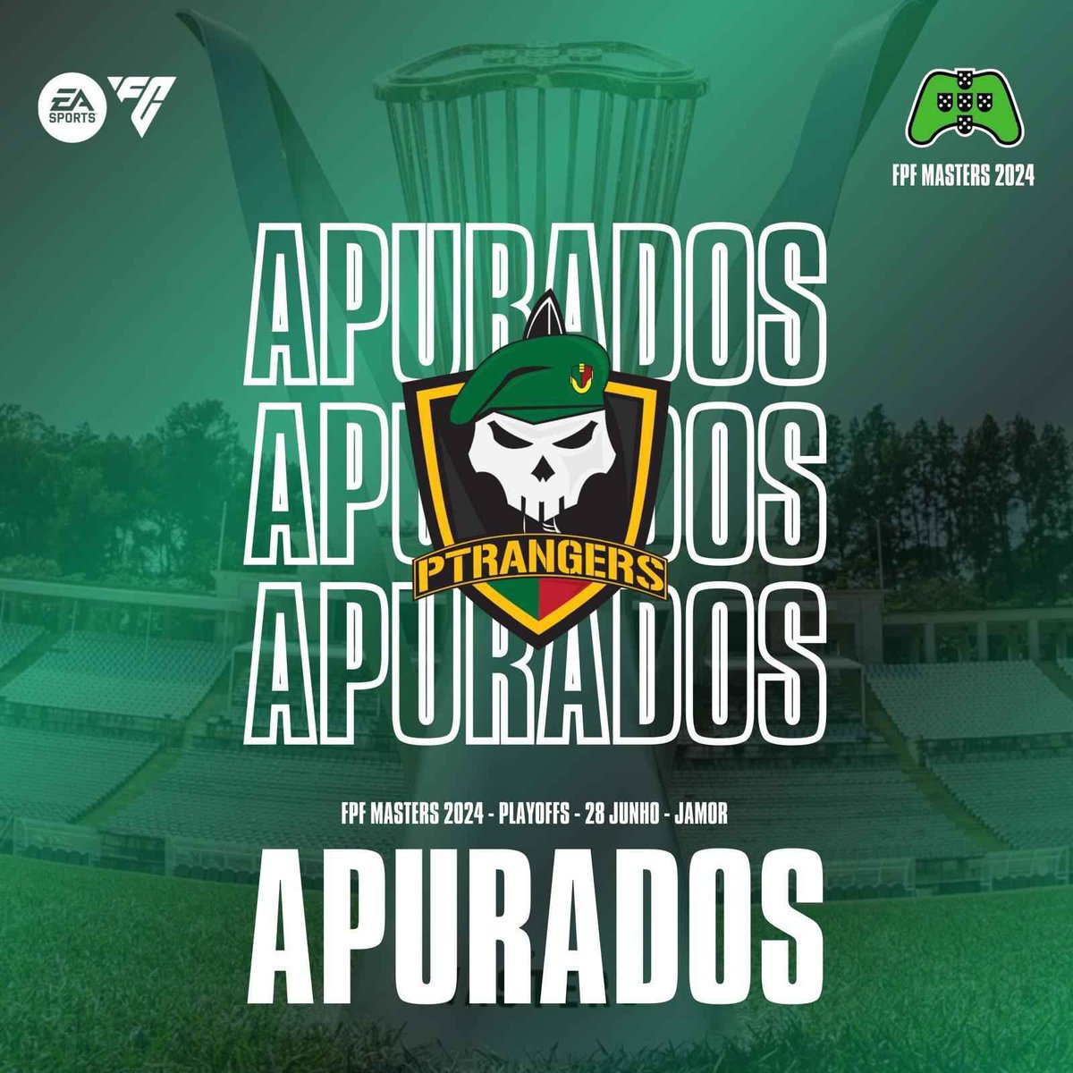 ptrangers_club's tweet photo. 👉 Os nossos #Rangers de 1vs1 estão apurados para os Playoffs da FPF Masters 2024! 🔥😏

Com tudo, 💪! https://t.co/XYYLqbpIS1