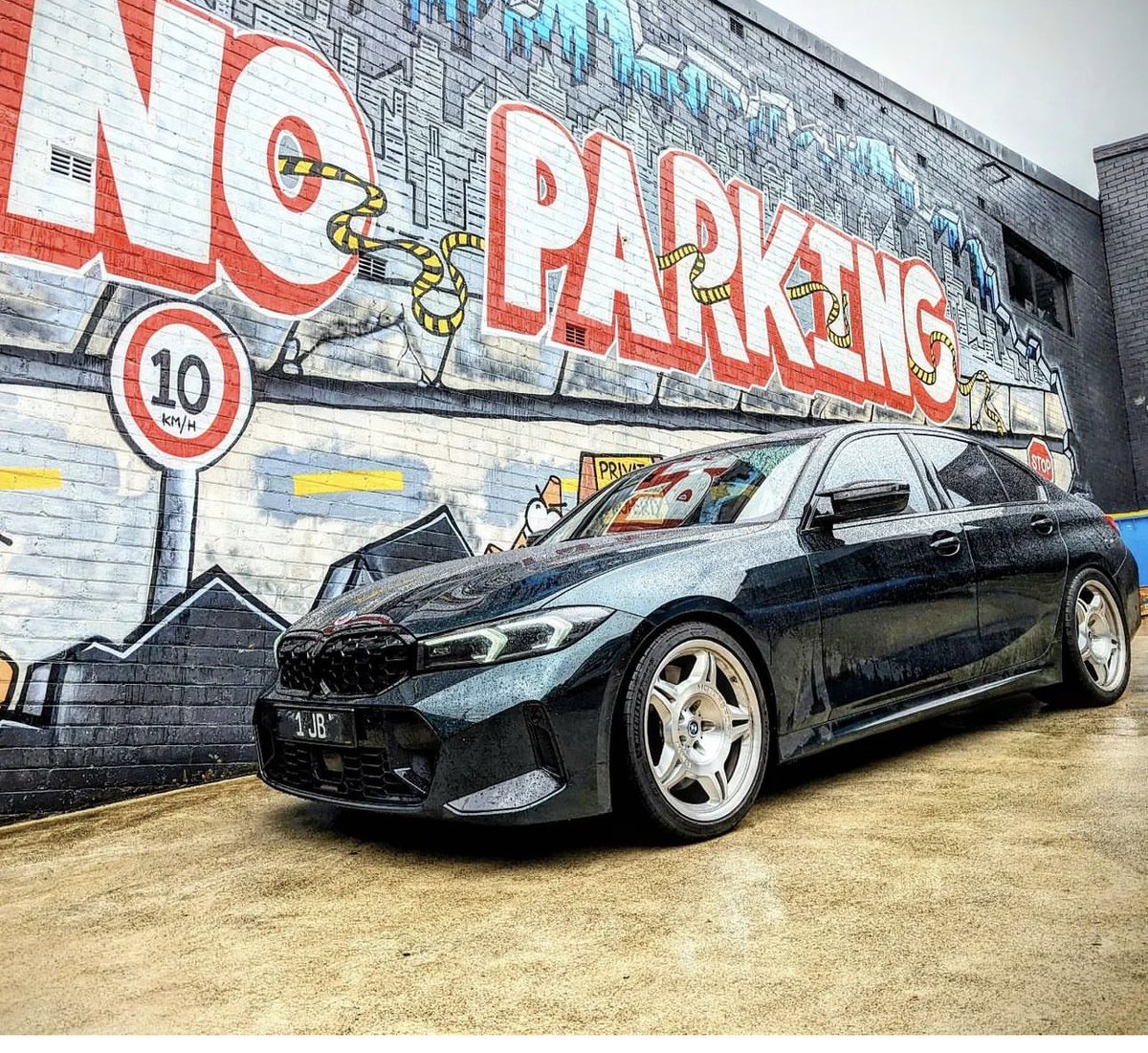 AutoBant's tweet image. Oxford Green M340i with E36 M3 “Style 24s”wheels goes harrrrddd 🔥 

📸 | m340xford (IG)