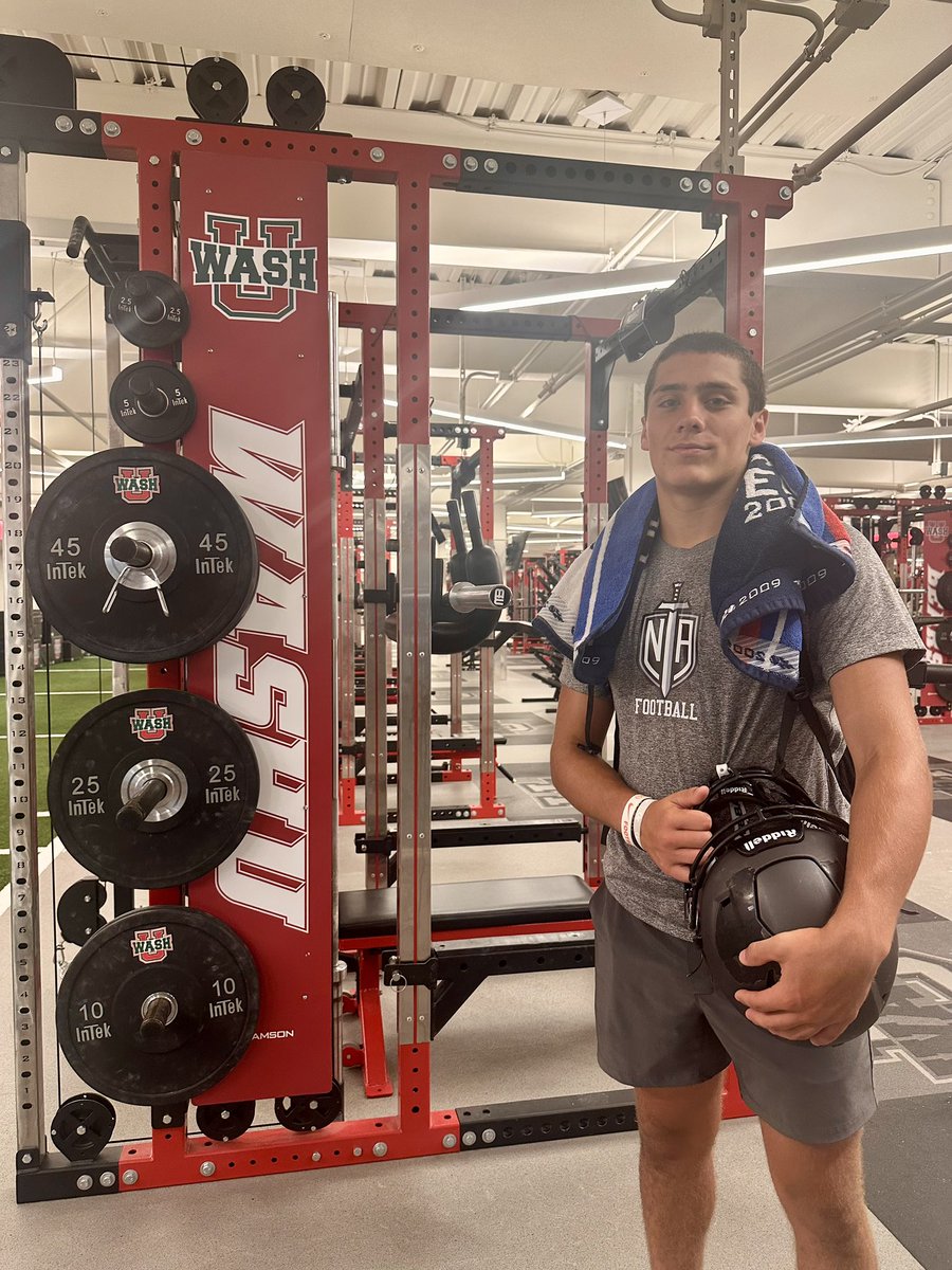 Josh_Mcc10's tweet photo. Thank you @CoachAaronKeen and @MuellerFBCoach for a great camp today! I really enjoyed the competition and coaching as well as the tour of the facility and campus. I canβt wait to be back on campus! @NAHS_FBrecruits #warfam https://t.co/08b7ZghPAu