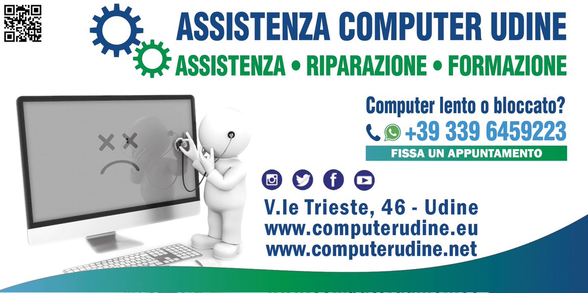 computerudine's tweet photo. 👉🏻 Assistenza computer a Udine
       📌Viale Trieste 46 #udine
               Apple &amp; windows

📞 3396459223 📞 392 1782141
     🌐 https://t.co/dVYx5NqMqW
     🌐https://t.co/n58amIwyGM

   👉🏻 https://t.co/Ld3vwK8BRp

   https://t.co/iVm1uOZlTs

#admin #sbs2012r2 #computerudine https://t.co/T1QHtzbzat