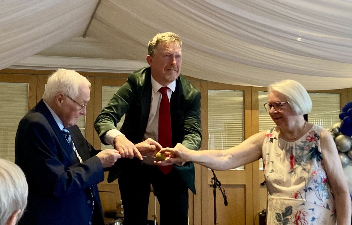 A great start to our evening festivities at <a href="/DentonGolfClub/">Denton Golf Club</a> with magic from Barrington Powell, followed by a fabulous first course