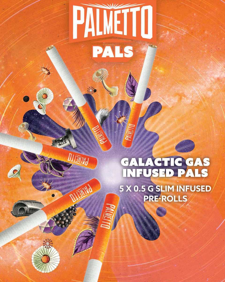 DYK? INFUSED PALS combine a flower base with terpene-infused distillate and come in a convenient pack of five 0.5 G discreet joints 💥