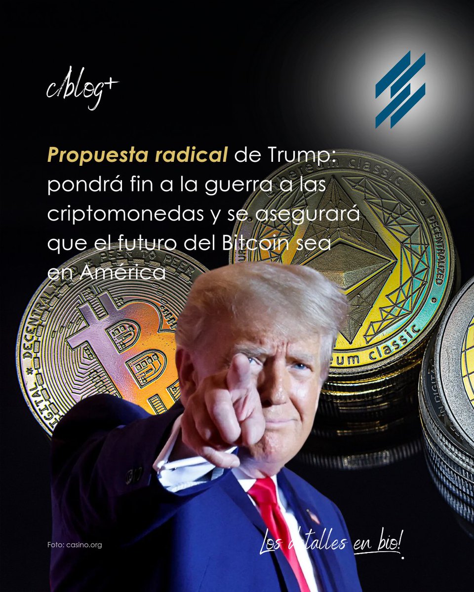 Trump promete que muchas cryptomonedas se crearán en Florida, EEUU, generando trabajo y dinero. ¿Qué significa ésto para la economía de EEUU y el mundo? Descúbrelo aquí 
👇🏻
podiumy.com/p/El-Futuro-de…
#TrumpForThePeople #CryptoHarvest #CryptoCharity