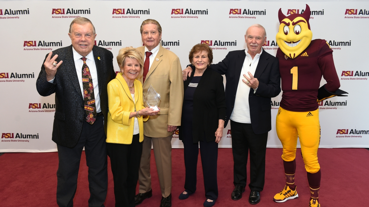 We’re celebrating 40 years of the ASU President’s Club! Since 1984, these donors have given over $1 billion to fuel groundbreaking projects and support the vision of <a href="/ASUPresOffice/">ASU President Office</a>. Read more about their impact at ow.ly/yeg650SnxUA