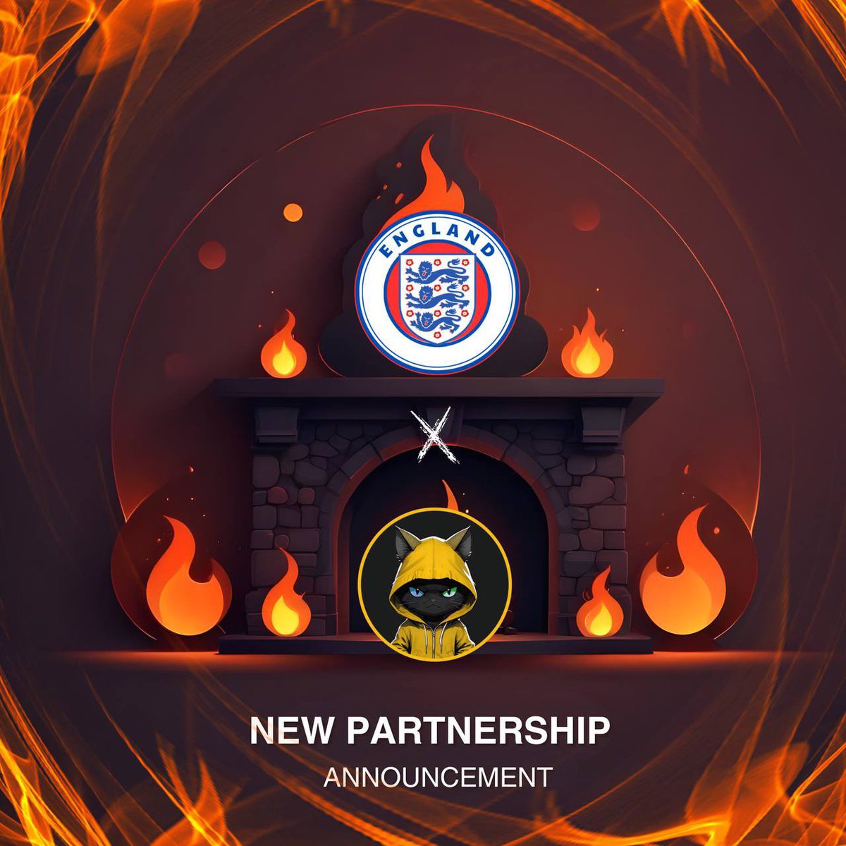 4BurnCat's tweet photo. New member to our family 👀👀

BurnCat is honored to have ENGLAND FANTOKEN - $ENG is a token on the TON system for fans who love the English football team.

@4burna_  X  @FantokenEngland 🔥🔥 https://t.co/oz3DgguF7E