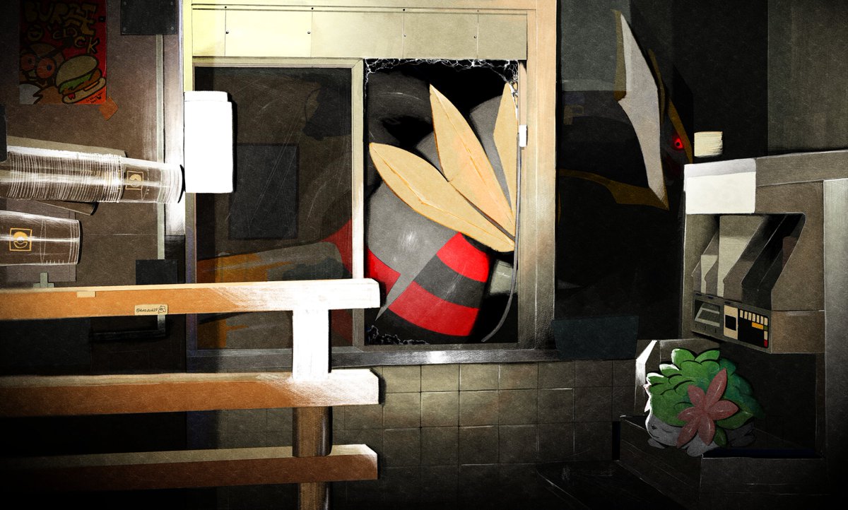 kikkiku629's tweet image. FATHER I STRETCH MY HANDS (GIRATINA ARTWORK)