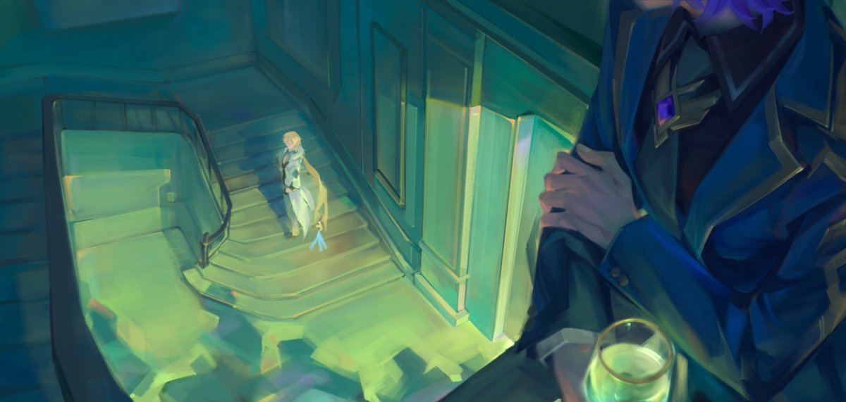 DecaM0702's tweet image. #HonkaiStaiRail #Aventio #Aventurine #DrRatio